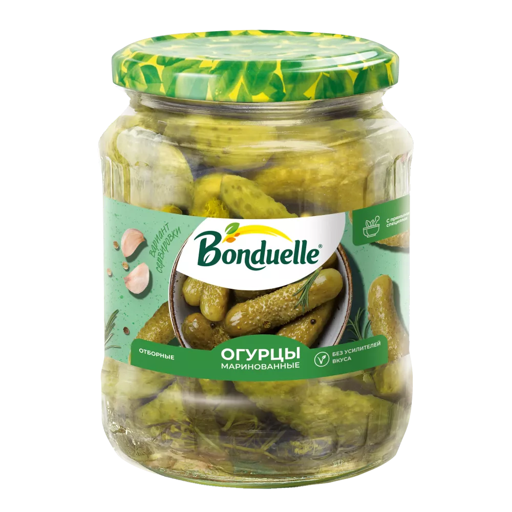 Marinada qoyulmuş xiyar Bonduelle, 680 q