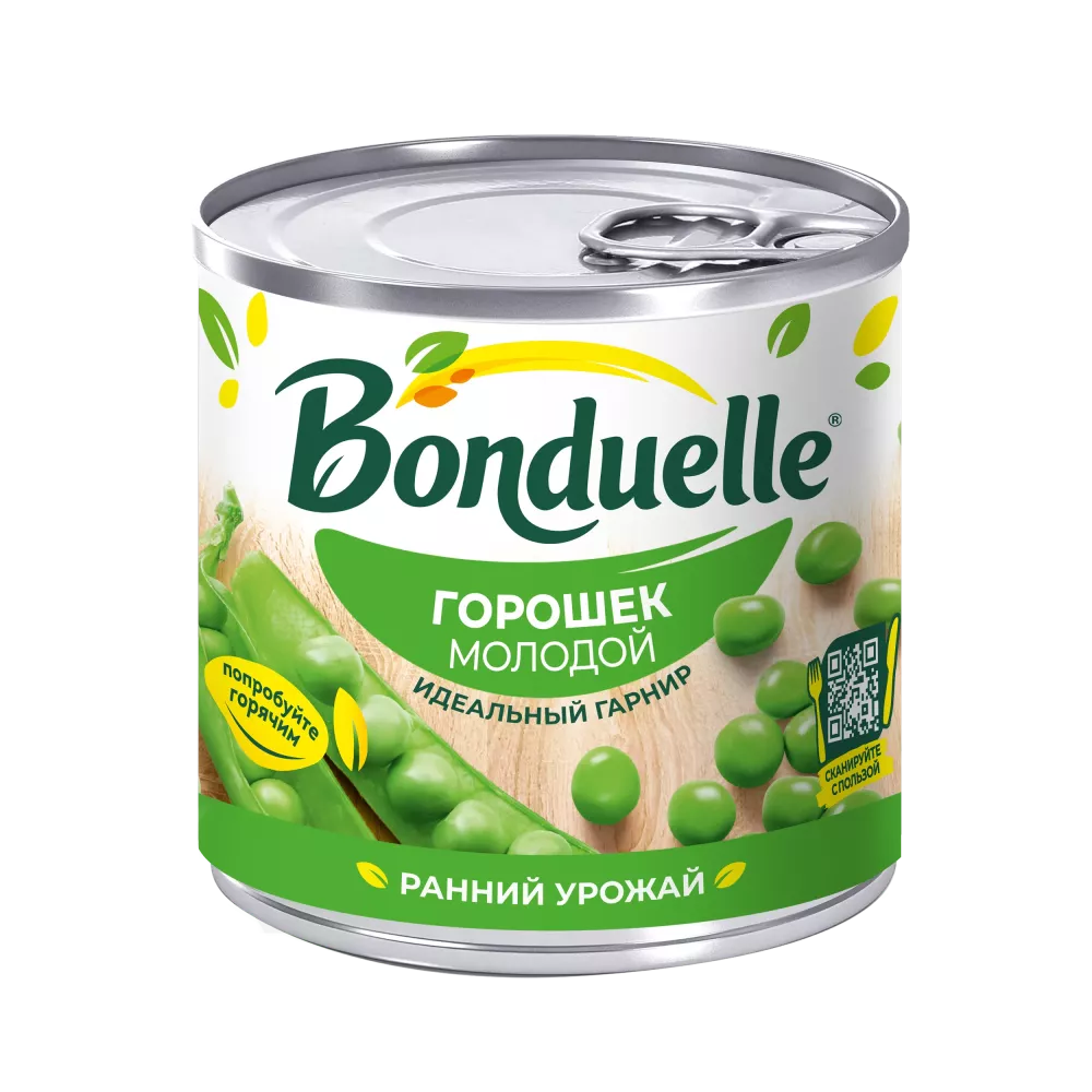 Noxud konservləşdirilmiş Bonduelle, cavan, 200 q