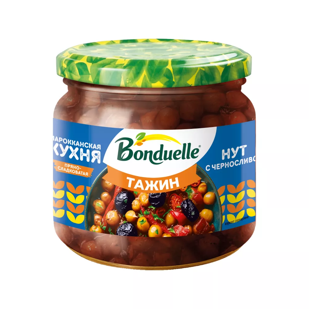 Noxud sousda qara gavalı ilə “Tajin” 350 ml