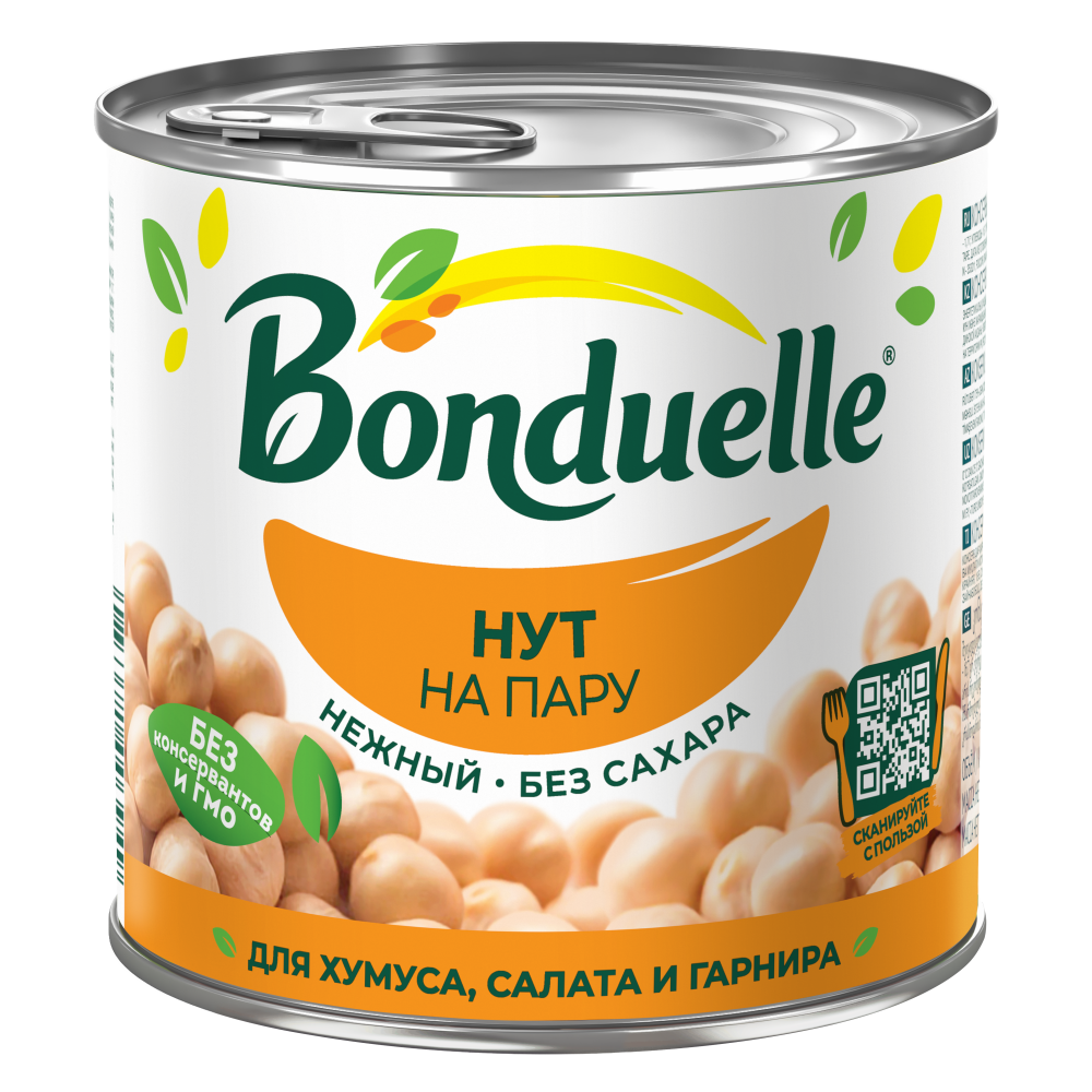 Bonduelle Нут на пару, 425 мл