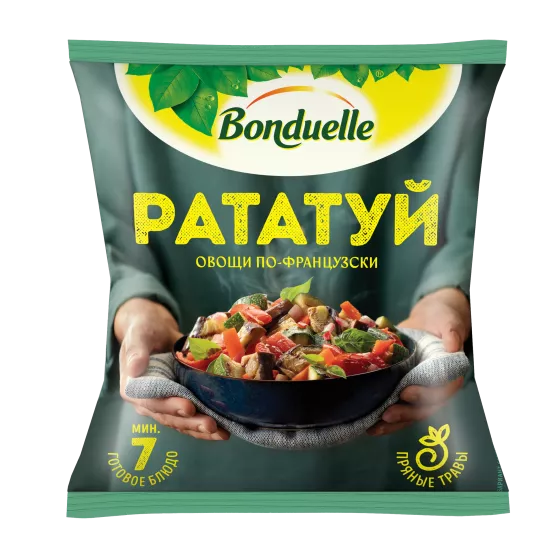 Tərəvəzlər Bonduelle Fransızsayağı ratatuy, dondurulmuş qarışıq, 400 q