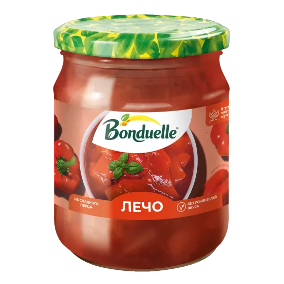 Leço Bonduelle, tomatlı sousda bibər, 520 q