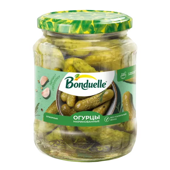 Marinada qoyulmuş xiyar Bonduelle, 680 q