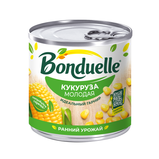 Кукуруза консервированная Bonduelle, молодая, 170 г