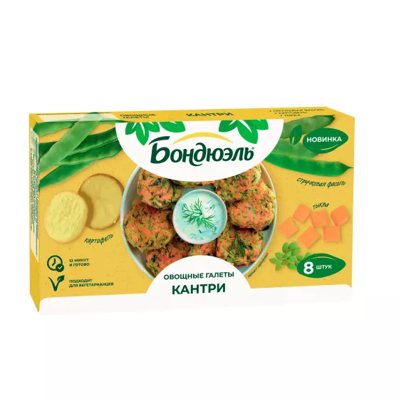 Qaletlər tərəvəzli Bonduelle Kantri, 300 q