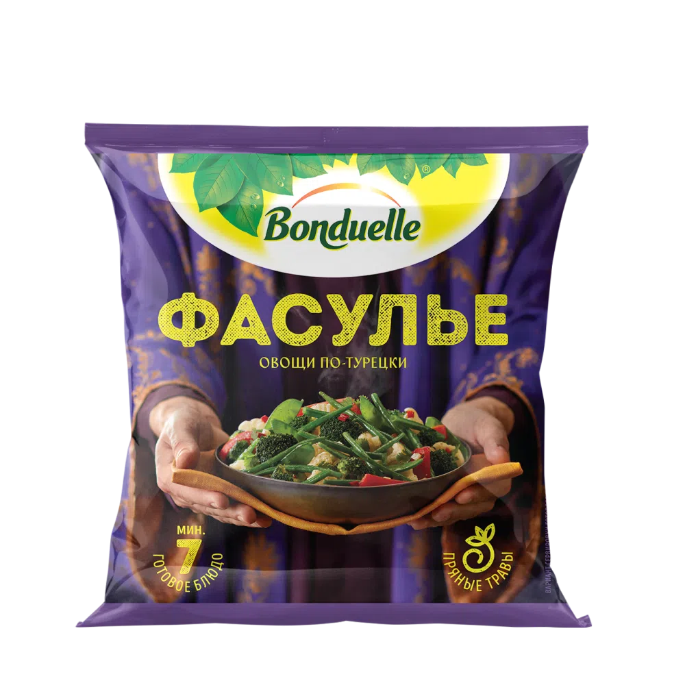 Овощи по-турецки «Фасулье» | Замороженные овощи продукты Bonduelle